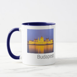 Budapest Parlament Panorama Ungarn Urlaub Tasse