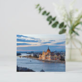 Budapest Parlament Postkarte (Stehend Vorderseite)