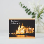 Budapest Parlament Postkarte (Stehend Vorderseite)
