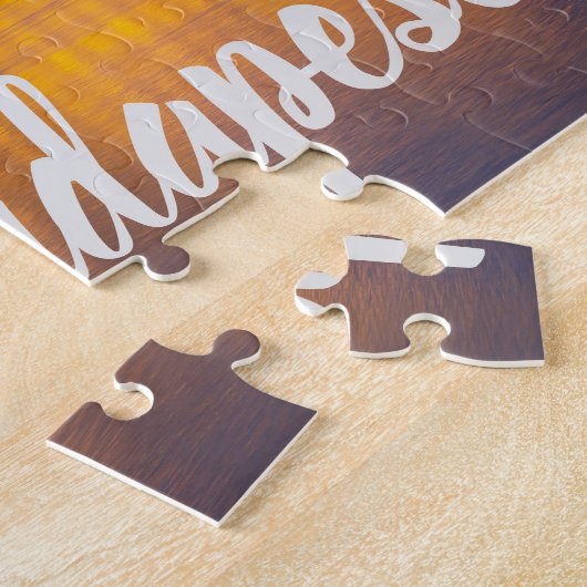 Budapest Parlament Ungarn - Nachtgeschenk Puzzle (Seite)