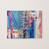 Budapest - Plakat Puzzle (Horizontal)