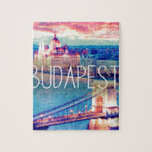 Budapest - Plakat Puzzle (Vertikal)