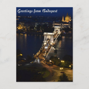 Budapest Postcard Postkarte