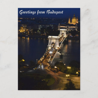 Budapest Postcard Postkarte