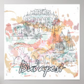 Budapest Poster (Vorne)