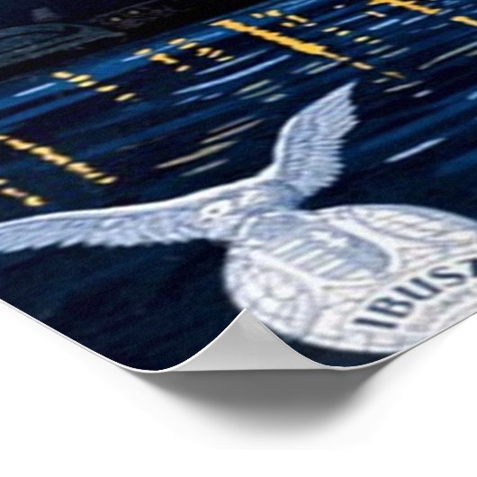 BUDAPEST POSTER (Ecke)