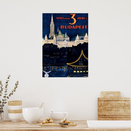 BUDAPEST POSTER (Küche)