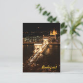 Budapest Postkarte (Stehend Vorderseite)