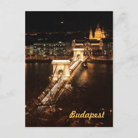 Budapest Postkarte (Vorderseite)
