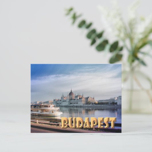 Budapest Postkarte (Stehend Vorderseite)