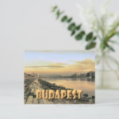 Budapest Postkarte (Stehend Vorderseite)