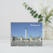 Budapest Postkarte (Stehend Vorderseite)