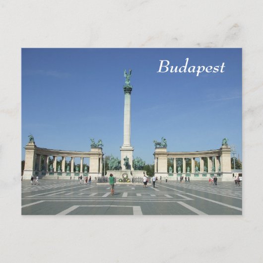 Budapest Postkarte (Vorderseite)