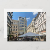 Budapest Postkarte (Vorne/Hinten)