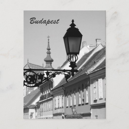 Budapest Postkarte (Vorderseite)