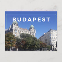 Budapest Postkarte