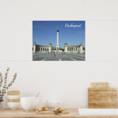 Budapest Postkarte Poster (Küche)