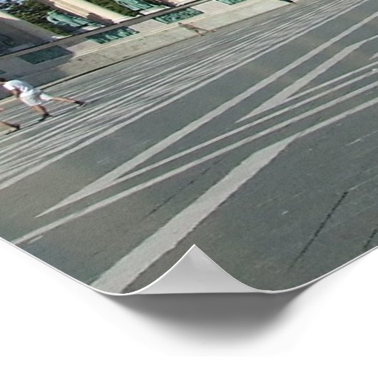 Budapest Postkarte Poster (Ecke)