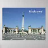 Budapest Postkarte Poster (Vorne)