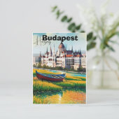 Budapest Reise Postkarten Kunst, Ungarn Reise Post (Stehend Vorderseite)