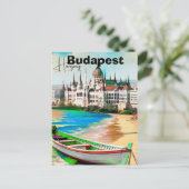 Budapest Reise Postkarten Kunst, Ungarn Reise Post (Stehend Vorderseite)