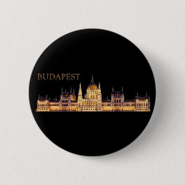 Budapest Reise Souvenir Button