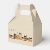 Budapest Reise Souvenir Geschenkschachtel (Rückseite)