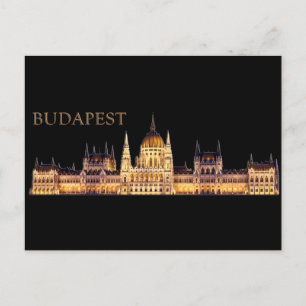 Budapest Reise Souvenir Postkarte