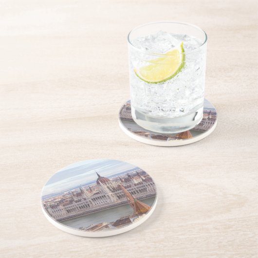 Budapest Sandstein Untersetzer (Seite)