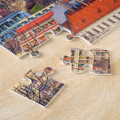 Budapest Schloss Jigsaw Puzzle (Seite)