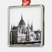 Budapest Schloss Ornament Aus Metall (Links)