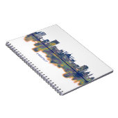 Budapest Skyline Notizblock (Rechte Seite)
