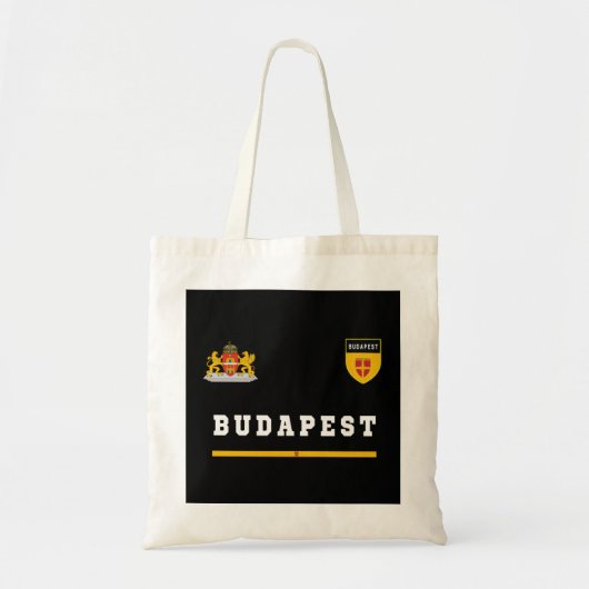 Budapest SportFußball Jersey Flaggenfußball Ungarn Tragetasche (Vorne)
