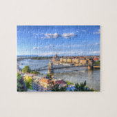 Budapest-Stadt-Ansicht Puzzle (Horizontal)
