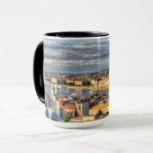 Budapest-Stadt-Ansicht Tasse (Vorderseite Links)