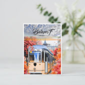 Budapest Travel Postcard Art, Ungarn Travel Postc Postkarte (Stehend Vorderseite)