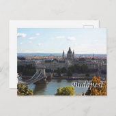 Budapest Travel Postcard Postkarte (Vorne/Hinten)