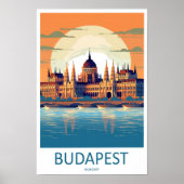 Budapest Travel Print Wall Art Budapest Wall Hangi Poster (Vorne)