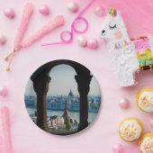 Budapest und das ungarische Parlament Pappteller (Party)