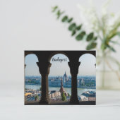 Budapest und das ungarische Parlament Postkarte (Stehend Vorderseite)