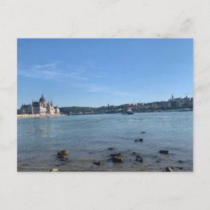 Budapest und die Donau Postkarte