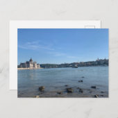 Budapest und die Donau Postkarte (Vorne/Hinten)