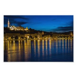 Budapest und Donau Fotodruck