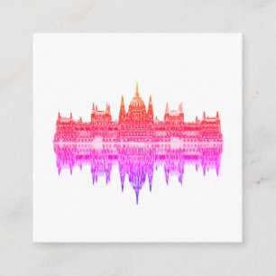 Budapest Ungarische Parlamentarische Architektur Begleitkarte