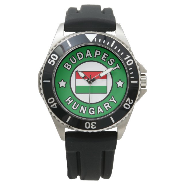 Budapest Ungarn Armbanduhr (Vorderseite)