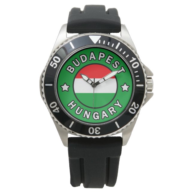 Budapest Ungarn Armbanduhr (Vorderseite)