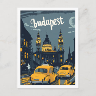 Budapest Ungarn Berühmter Reiseort Postkarte