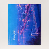 Budapest Ungarn bis Nacht Puzzle (Vertikal)