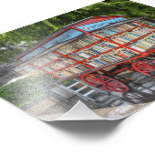 Budapest, Ungarn, Book Cart Fotodruck (Ecke)