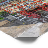 Budapest, Ungarn, Book Cart Poster (Ecke)